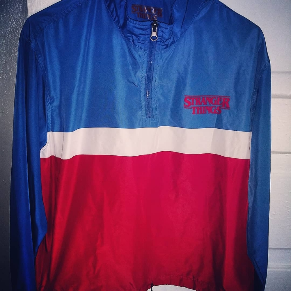 SOLD Stranger Things Zip-up Windbreaker by Netflix